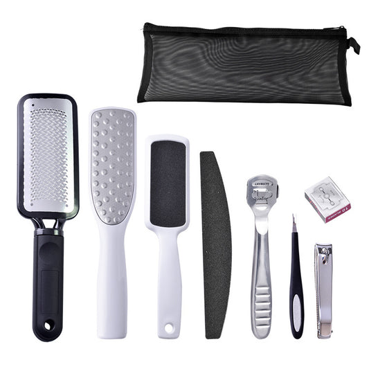 Manicure Voet Nagelknipper Pedicure Mesh Tas Set
