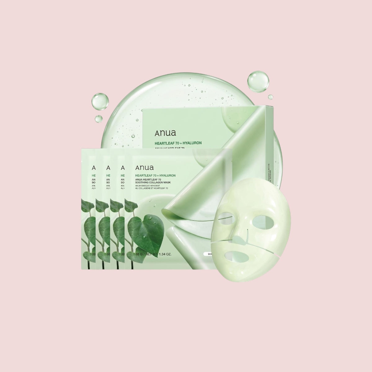Anua Heartleaf Mask 4ea