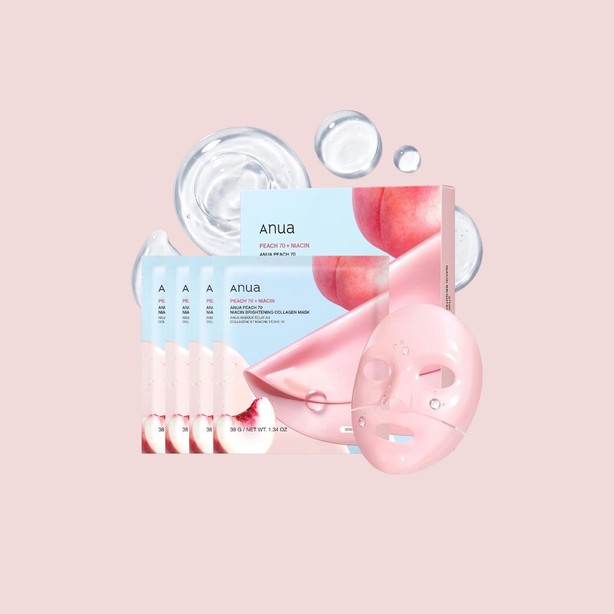 Anua Peach Mask 4ea