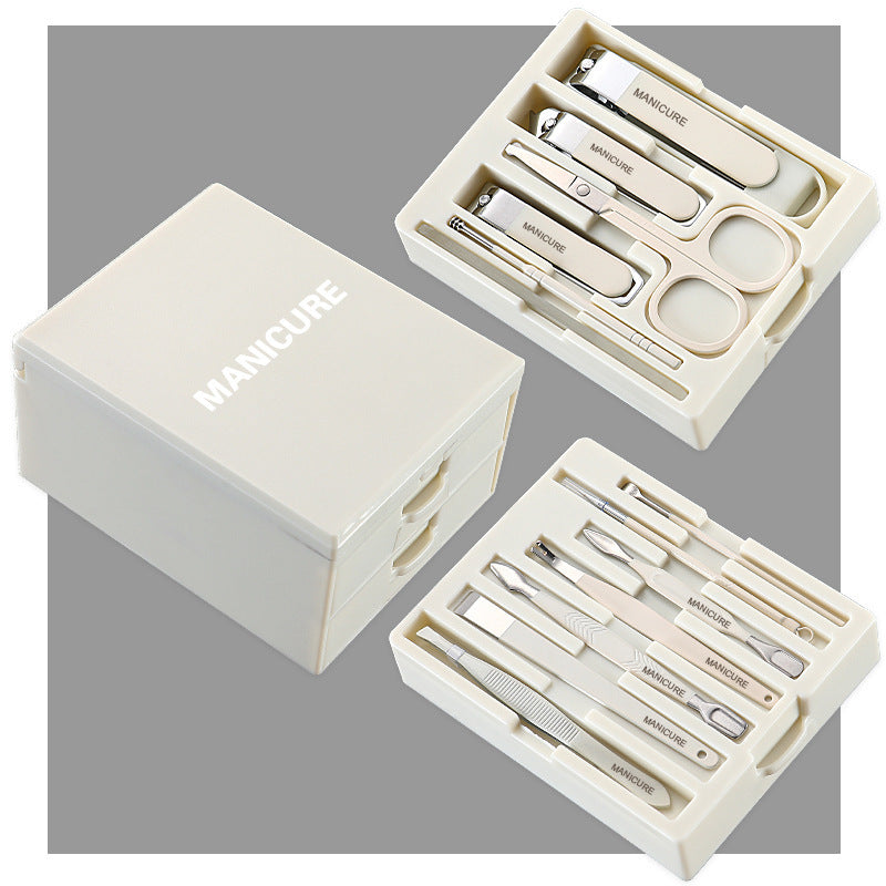 Carbon Steel Manicure Tool Multifunctionele Nagelknipper Set | Meerdere kleuren