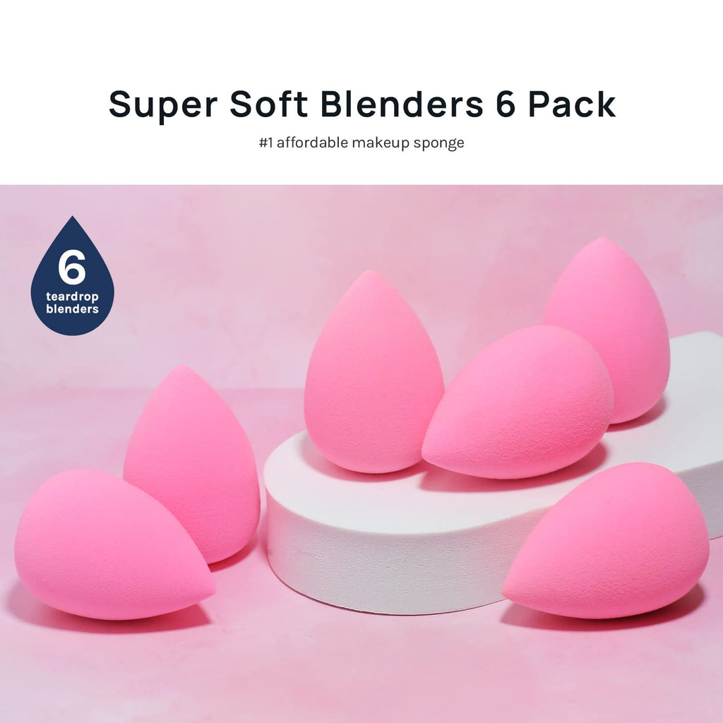 Makeup sponge 6 stuks