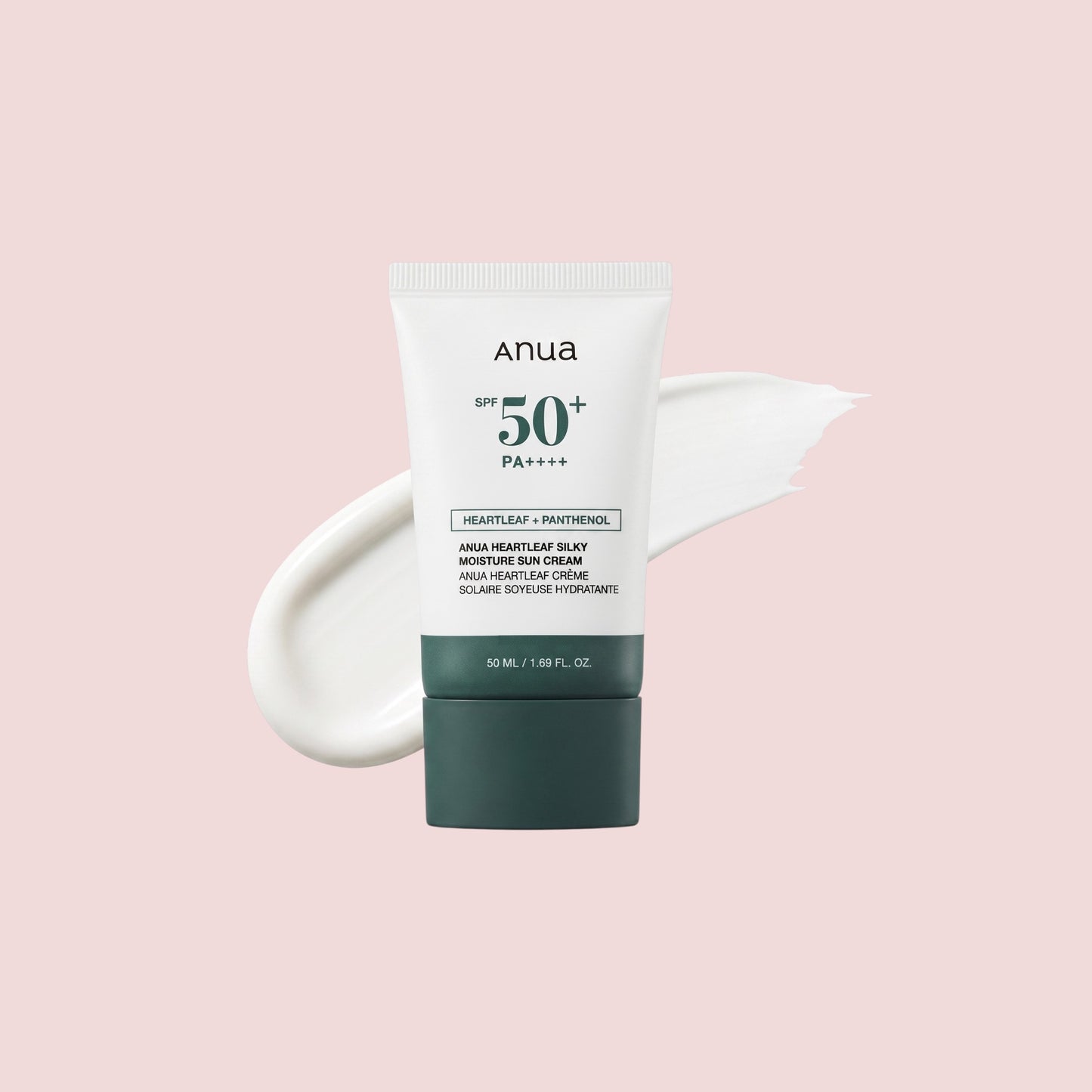 Anua Heartleaf Silky Moisture Sun Cream SPF50+ PA++++ 50ml