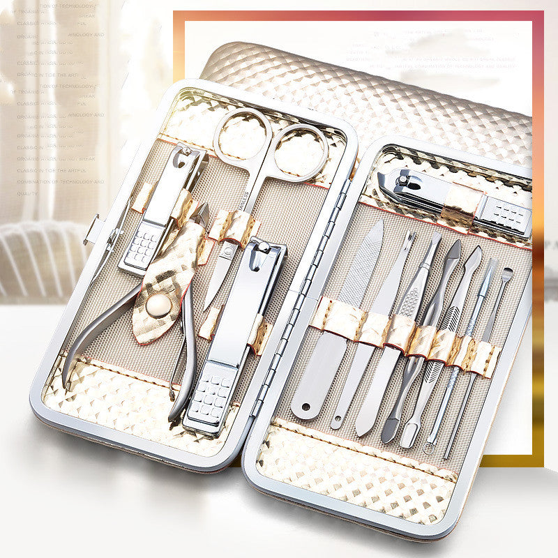 Manicure set 12 stuks | Meerdere kleuren