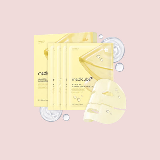 MEDICUBE Kojic Acid Turmeric Gel Mask 4ea