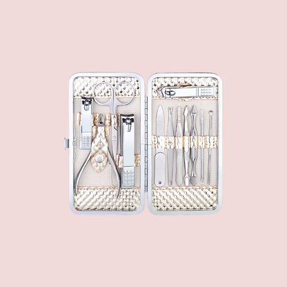 Manicure set 12 stuks | Meerdere kleuren