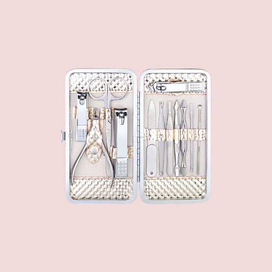 Manicure set 12 stuks | Meerdere kleuren