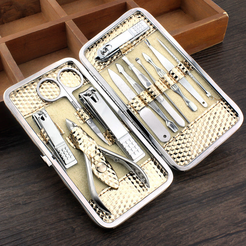 Manicure set 12 stuks | Meerdere kleuren