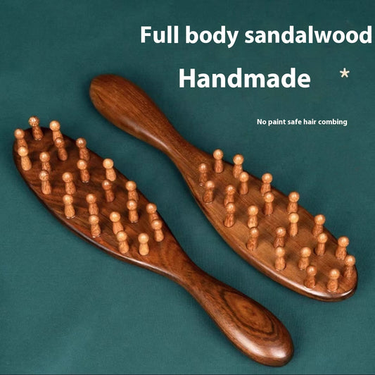 Massagekam Hoofd Ebony Meridian Kam
