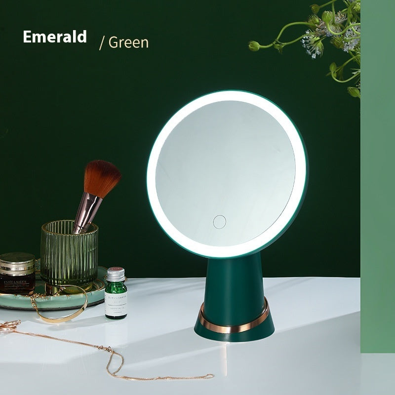 Desktop Led Make-up Spiegel Met Licht