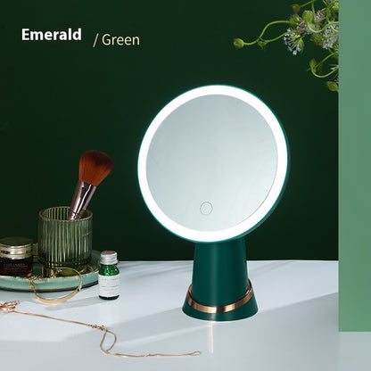 Desktop Led Make-up Spiegel Met Licht