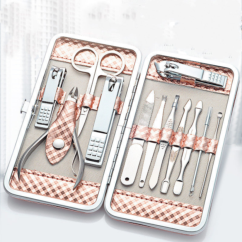 Manicure set 12 stuks | Meerdere kleuren