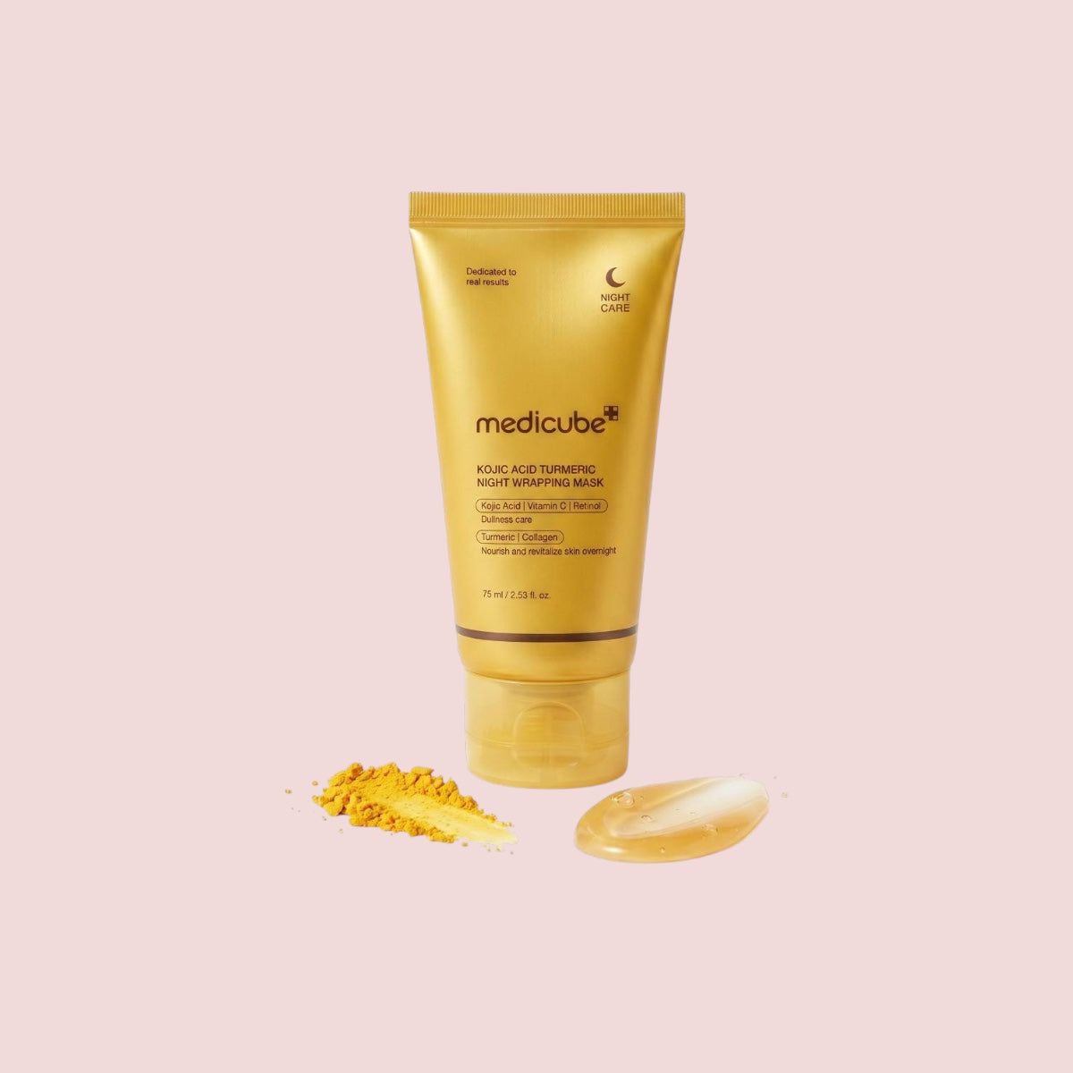 MEDICUBE Kojic Acid Turmeric Night Wrapping Mask 75ml