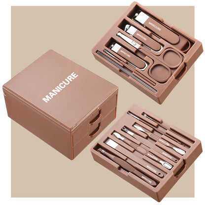 Carbon Steel Manicure Tool Multifunctionele Nagelknipper Set | Meerdere kleuren