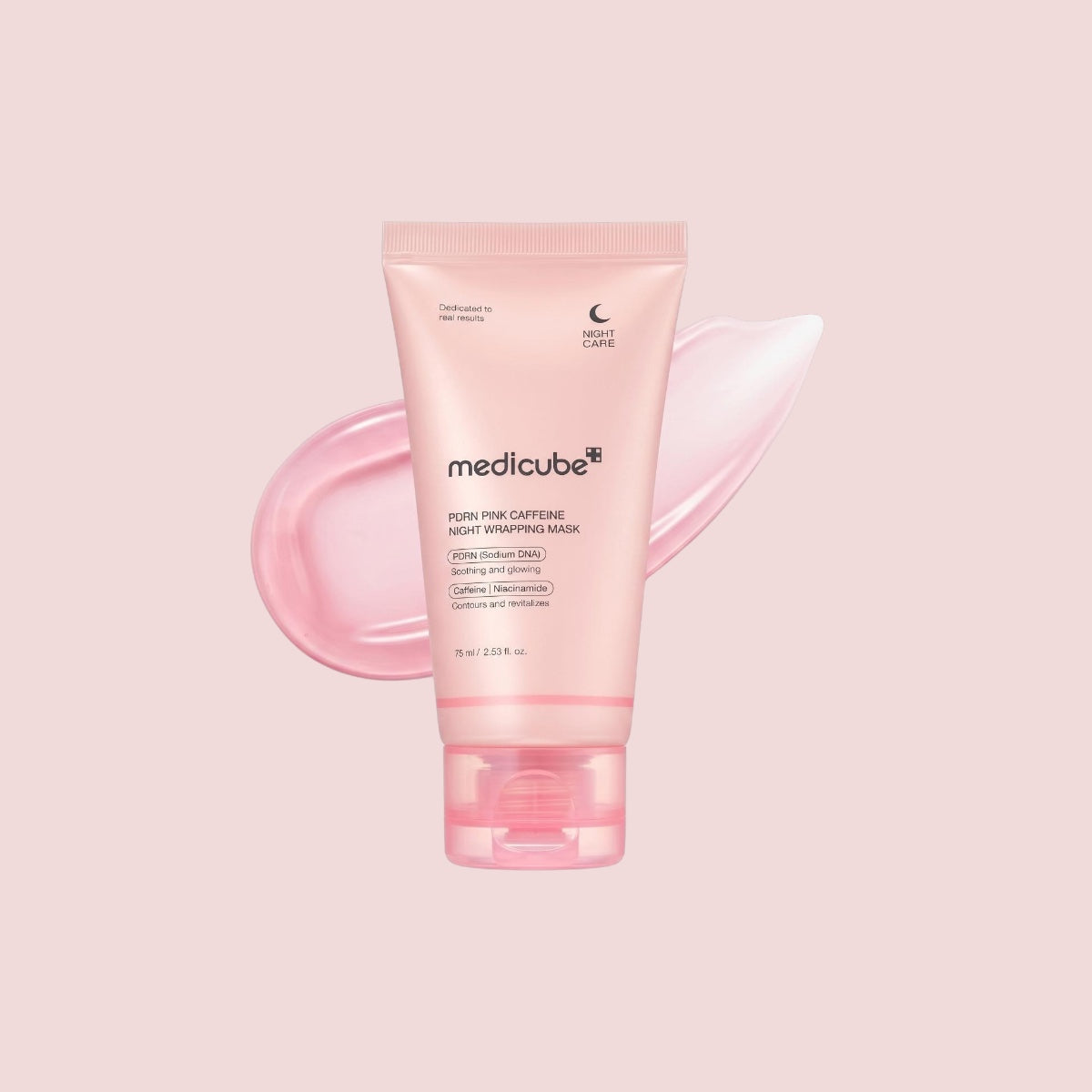 MEDICUBE PDRN Pink Caffeine Night Wrapping Mask 75ml