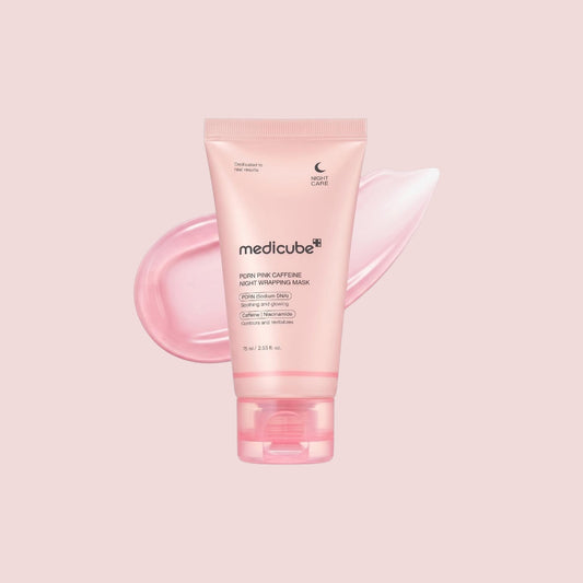 MEDICUBE PDRN Pink Caffeine Night Wrapping Mask 75ml