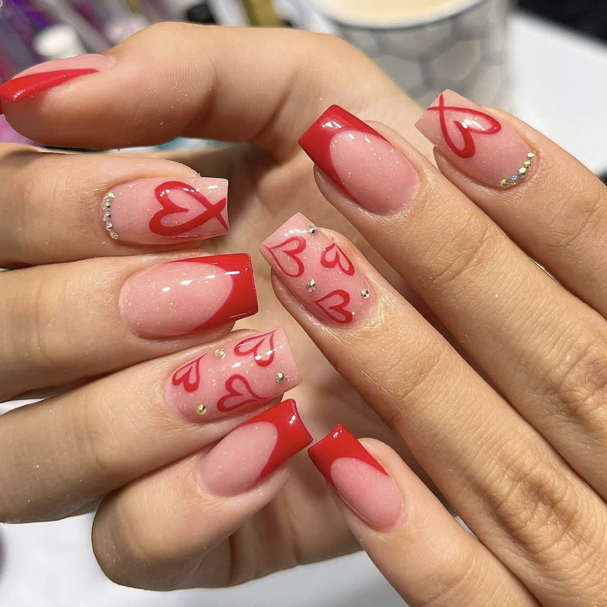 Plak nagels