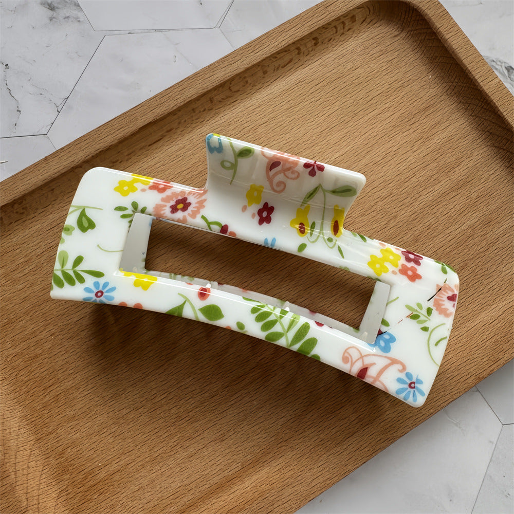 Kleur bedrukt fruitelement haaraccessoires voor dames haarspeldjes | Meerdere kleuren