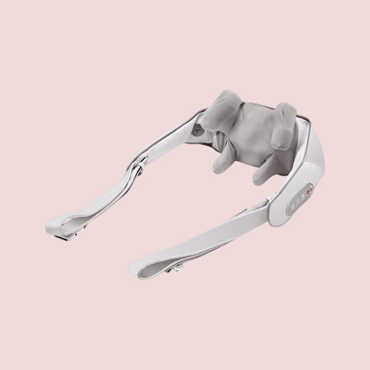 schouder- en nekmassager clip met kneedfunctie en elektrisch