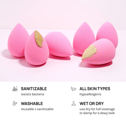 Makeup sponge 6 stuks